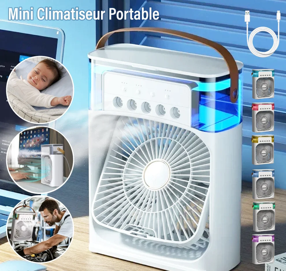 Mini Refroidisseur D'Air Portable 600ml AtlasClim